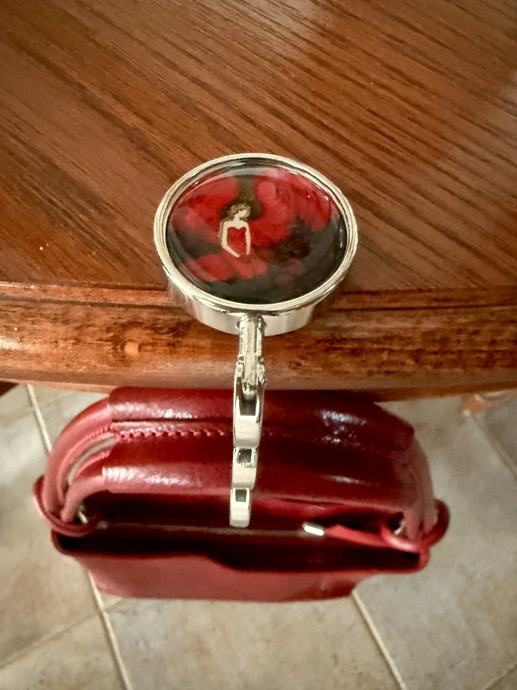 Andělský  háček na kabelku 