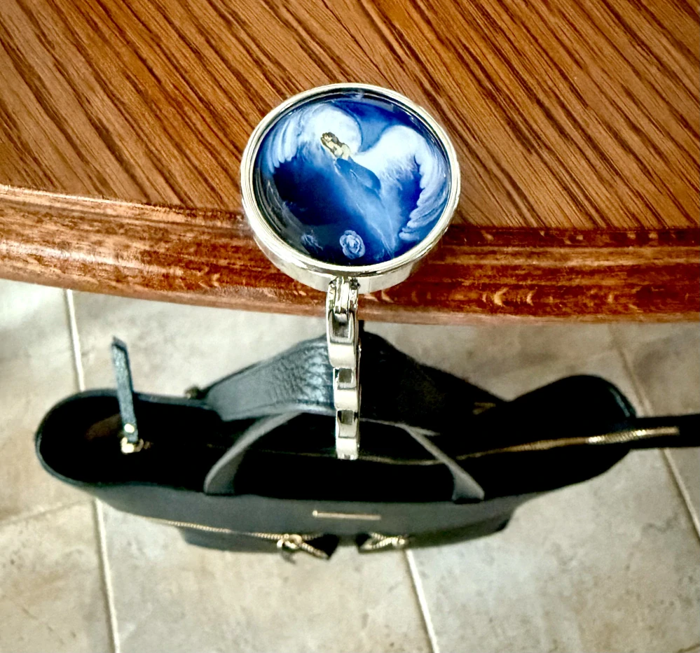 Andělský  háček na kabelku 