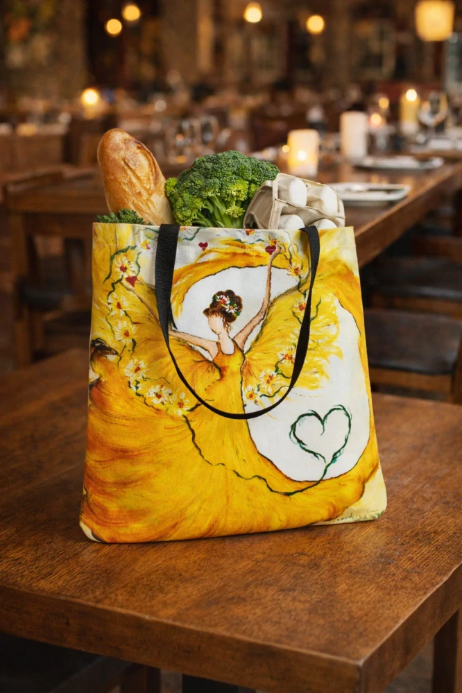 Andělská nákupní taška