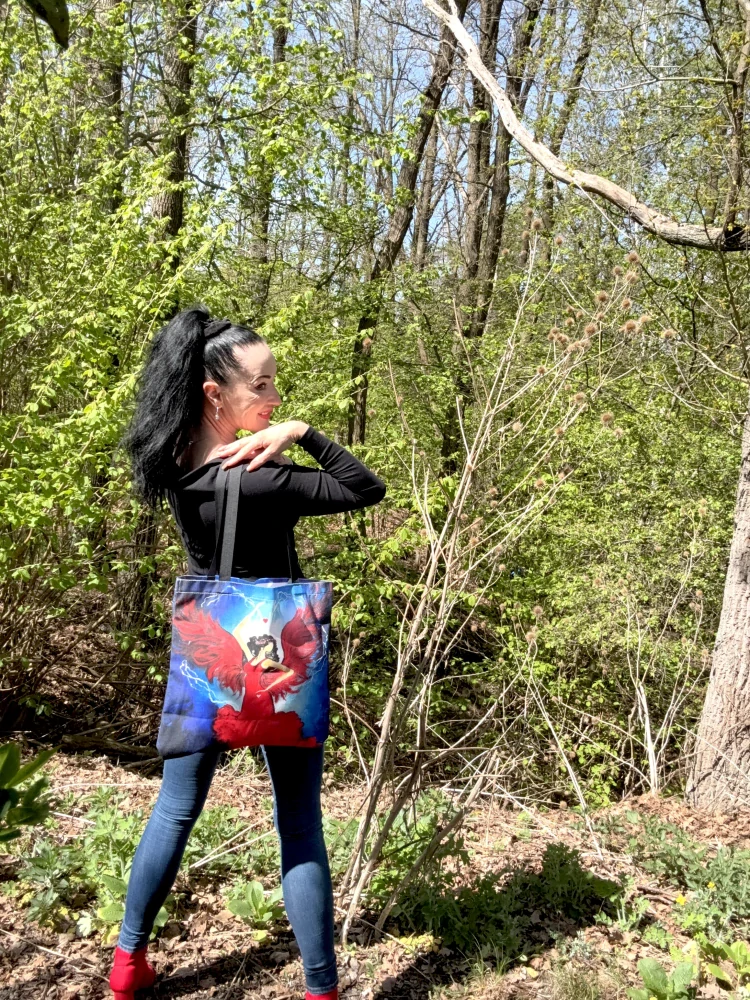 Andělská nákupní taška