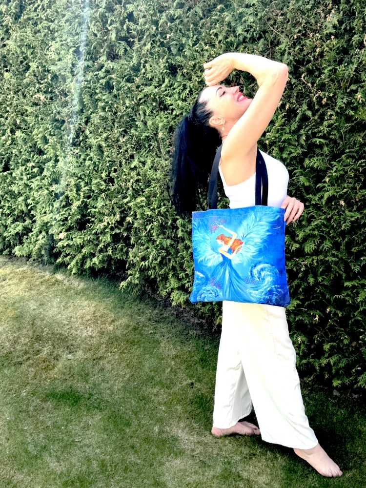 Andělská nákupní taška