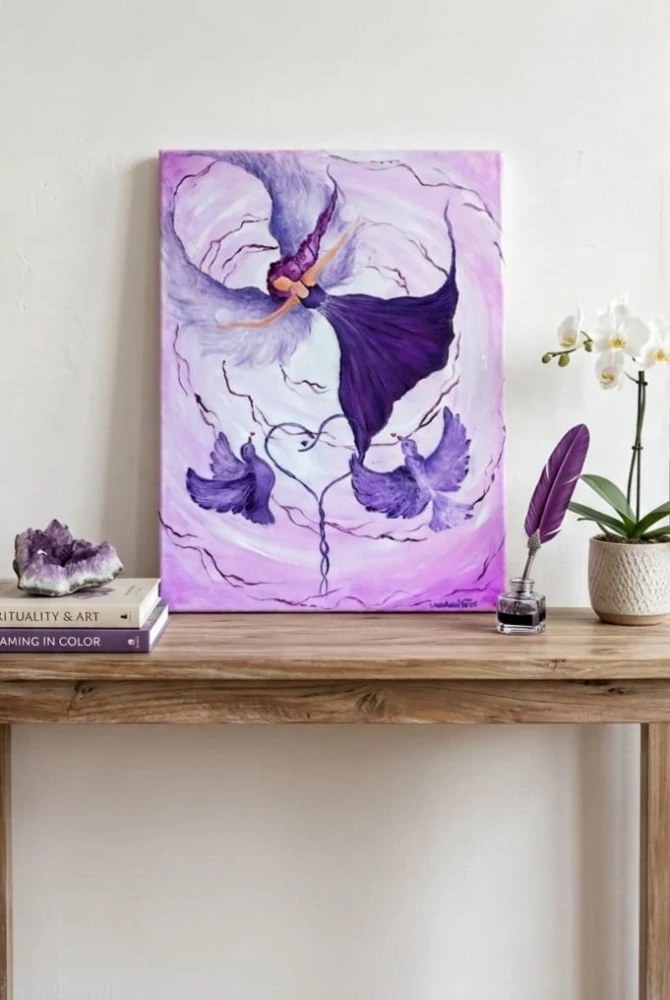 Andělka radosti a štěstí