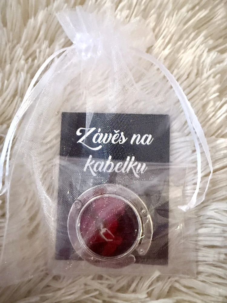 Andělský  háček na kabelku 