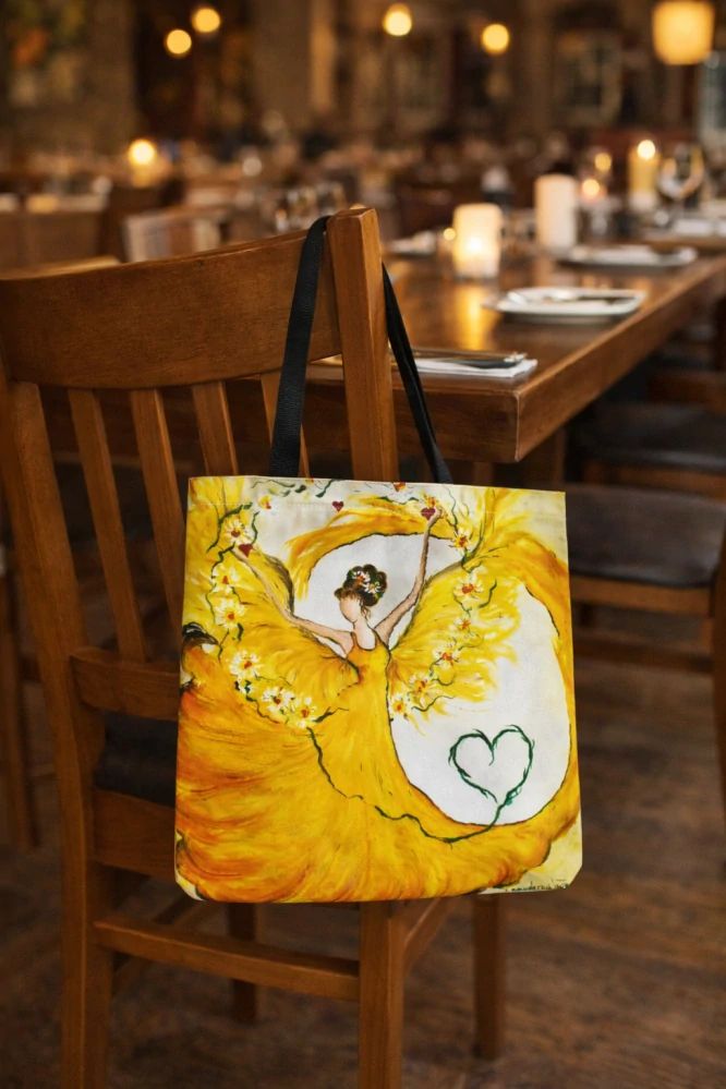 Andělská nákupní taška