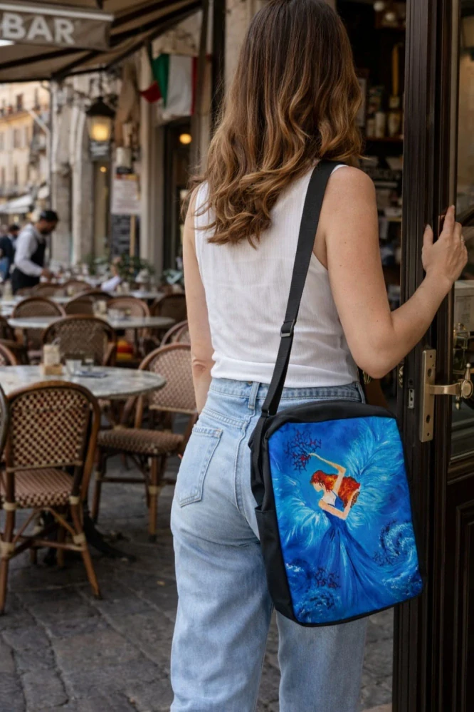 Andělská crosboody taštička