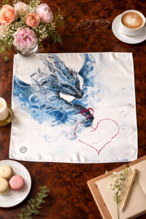 Šifónový šátek - DRAK 